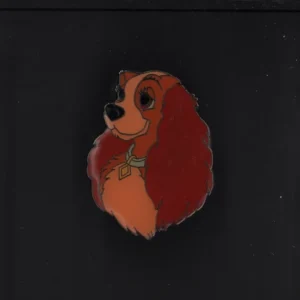 Lady Dog Disney From Lady & Tramp German No Backer Card Pro Pin