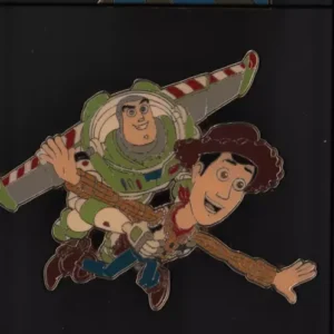 Disney Store JAPAN 25th Anniversary Pin Box Woody & Buzz Toy Story