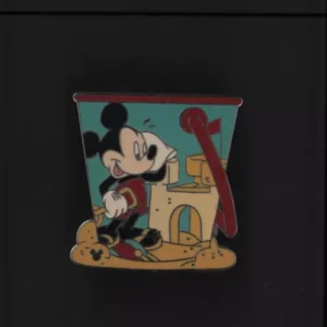 Disney Dlr 2006 Cast Lanyard Series 4 Beach Pail Collection Mickey