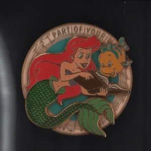 Disney Magical Musical Moments Part Of Your World Ariel & Flounder Pin