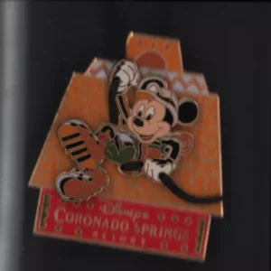 Disney Pin Mickey Mouse Climbing Coronado Springs Resort WDW