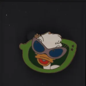 Daisy Duck Green Pink Sunglasses Cast Lanyard 2002 Disney Pin