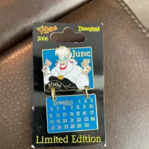 Disneyland LE Ursula Calendar 2006 Pin