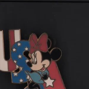 Wdw 2002 Cast Lanyard Series Minnie Usa Disney Pin 13499