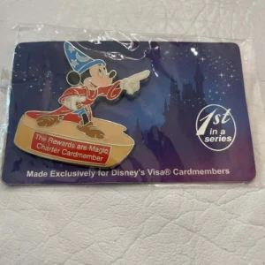 Disney Sorcerer Disney Visa  Mickey Pin