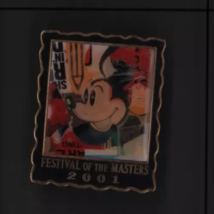Downtown Disney Festival of the Masters Classic Mickey Mouse Portrait LE Pin