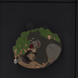 Disney Cast Lanyard Jungle Book Baloo & Mowgli WDW Pin