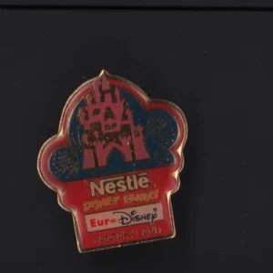Of 6 Euro Disney Official Sponsor Pins -lion, Nestle, Findus,