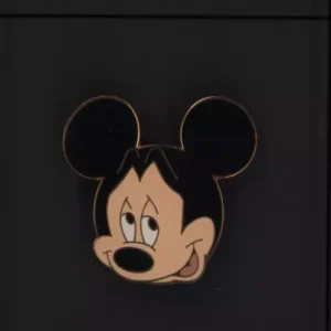Disney Wdw Cast Lanyard Series Shy Mickey Mouse Head Pin