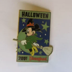 Disney Disneyland Halloween Minnie witch Pin