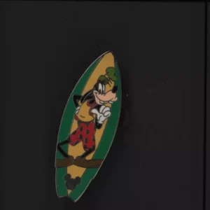 Disney Dlr Cast Lanyard Series Surfboard Goofy Pin