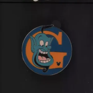 Disney - WDW - Hidden Mickey Pin - 2009 Alphabet G for Genie pin (7 of 26)