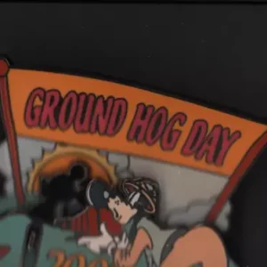 Disney Wdw Ground Hog Day 2003 Goofy Mickey Shadow 3d Movement Le 2500