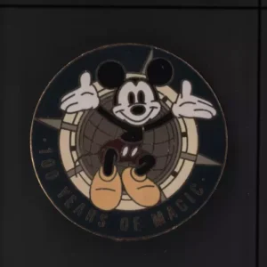 Disney Wdw 100 Years Of Magic Compass Mickey Mouse With Open Arms Pin