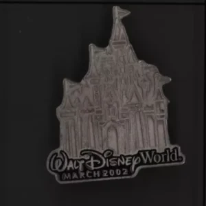 WDW Cinderella Castle Disney Pin March 2002