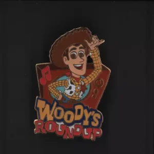 Disney Official Trading Pin Woody's Roundup Toy Story #80 Cowboy TV