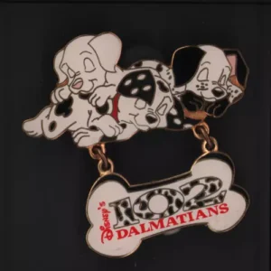 Rare Disney 102 Dalmatians Pin Dangles Kg