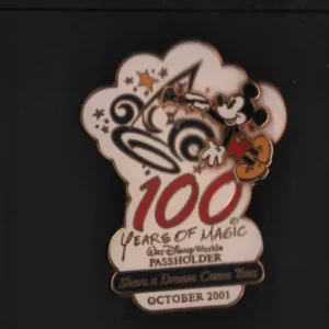 Wdw 100 Years Of Magic Annual Passholder Share Dream Come True Disney