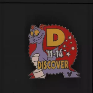 Genuine Disney Epcot Parking Signs: Figment D 11-14 Discover