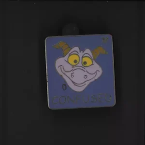 Disney 2008 Hidden Mickey Pin Series III - Confused Figment Pin#64825