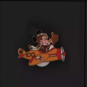 Disney Flex Travel Company Mickey Mouse Airplane Pin