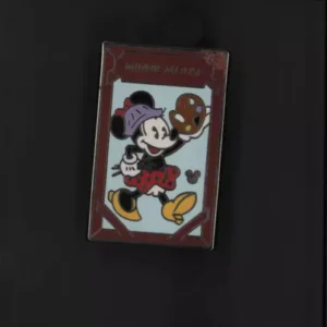 DLR Disney 2012 Hidden Mickey Series DCA Construction Fence Minnie Mouse Pin