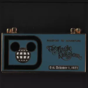 Disney 2008 The Magical Kingdom Ticket Passport To Adventure Hinged