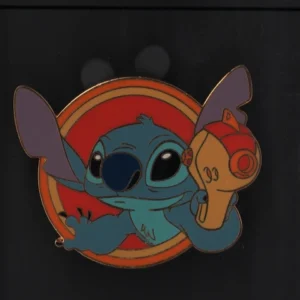 Disney Stitch with Laser Alien Lilo and Stitch Pin