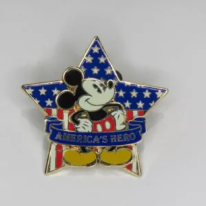 Disney Patriotic Mickey Mouse - America's Hero Pin