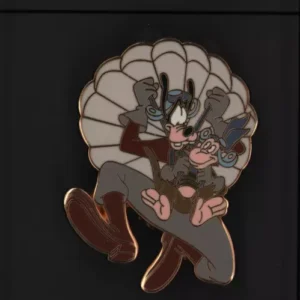 WDW Goofy Monkey Parachute Barnstormer Reveal Conceal Mystery Disney Pin 93503
