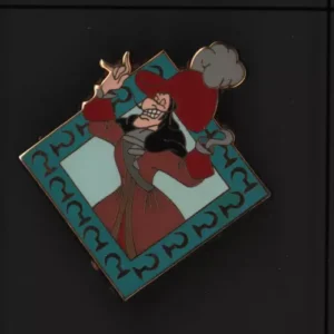 Disney Pin 33895 Peter Pan Villain Starter Captain Hook Pirate Shield