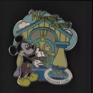 Disney Vacation Club Dvc Welcome Home Release Pin Mickey Mouse