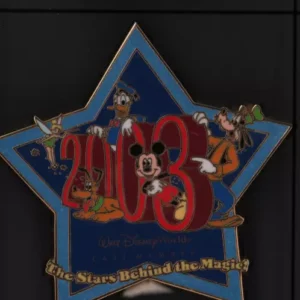 Wdw Cast Exclusive - Stars Behind The Magic 2003 Disney Pin 24080