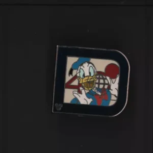 Disney Wdw 2011 Hidden Mickey Series Classic D Donald Duck Pin