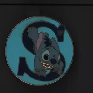 Disney Trading Pin Alphabet Letter S For Stitch From Lilo & Stitch