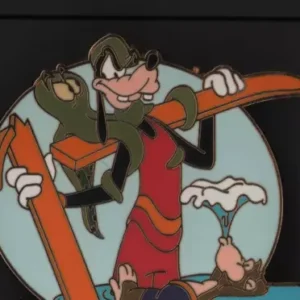 Disney Mystery Goofy Water Skiing Monkey Pin