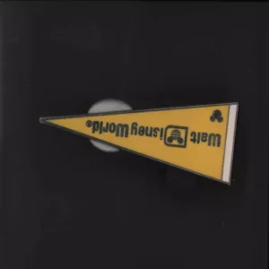 Disney Wdw Hidden Mickey Series WDW Pennant Yellow Pin