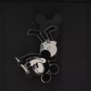 Disney Black and White Mickey Retro Pencil Archives RARE HTF Pin