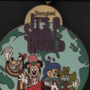 WDW Disney 2006 Disneyland It's a Small World Collectors Pin