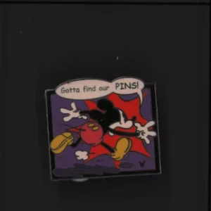 Disney Pin 00000 Mickey Mouse Comic Strip Gotta Find Our Pins Ap