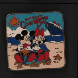 Dcl Cruise Line Castaway Cay Mickey Minnie Mouse Pin 6825