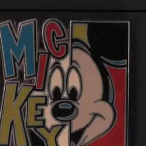 Mickey Mouse Face Walt Disney World Colorful Character OC Pin # 150146