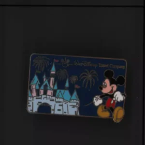 Walt Disney Travel Company Mickey At Disneyland's Magic Kingdom &