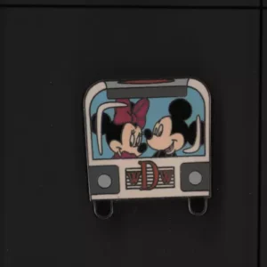 Disney Wdw Mickey Mouse Minnie Mouse Travel Company Bus Pin