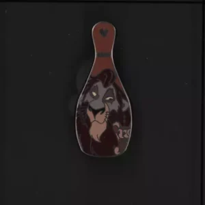 Disney Pin 00009 Lion King Scar Villain Bowling Ball Hidden Mickey