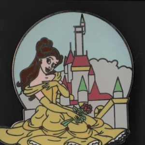 Fantasyland Beauty and the Beast Mystery Belle at Castle Disney Pin 94084