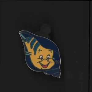 Dlr 2009 Hidden Mickey The Little Mermaid Flounder Disney Pin 69170