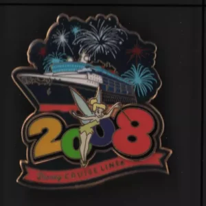 Disney Cruise Line Dcl 2007 Logo Pin Tinker Bell 3d Pin 54962