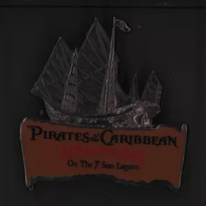 Disney Wdw Adventures 7 Seas Lagoon Dutchman Pin