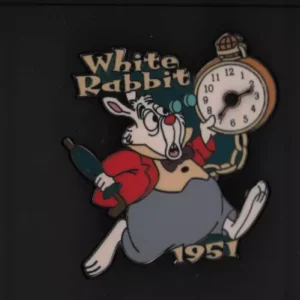2001 Disney 100 Years Of Dreams Le Pin 22 White Rabbit Alice In